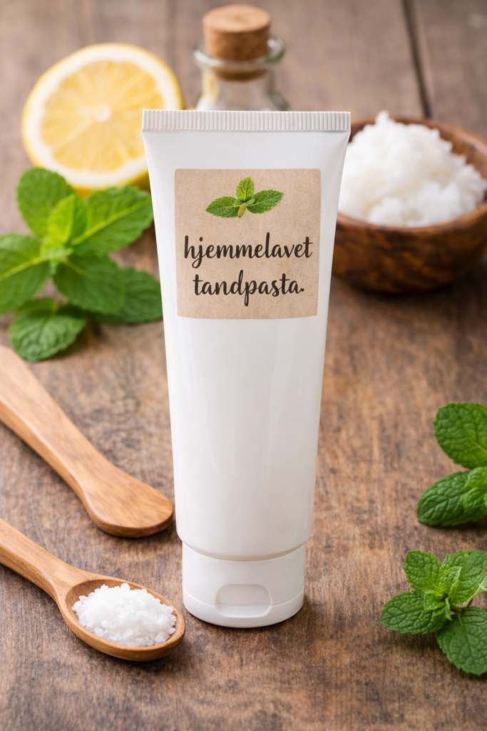 Hjemmelavet tandpasta