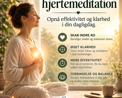 Styrk dit fokus med hjertemeditation