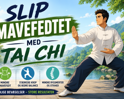 Slip mavefedt med Tai Chi
